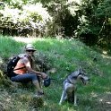 Husky Hiku und Christine